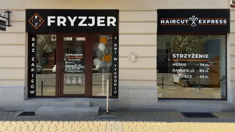 Salon fryzjerski Haircut Express, ul. Gdańska 51, Bydgoszcz