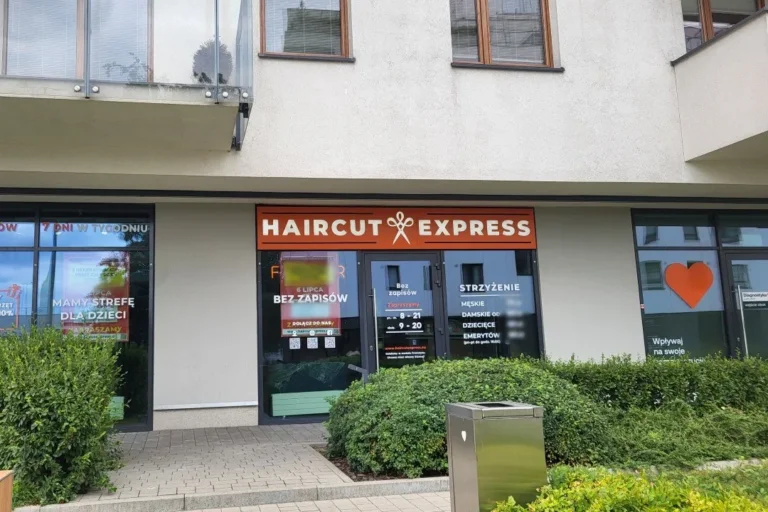 Salon fryzjerski Haircut Express, ul. Pełczyńskiego 16, Warszawa