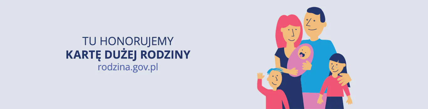 Tu honorujemy Kartę Dużej Rodziny – rodzina.gov.pl